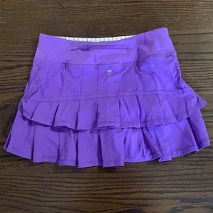 COPY - Ivivva tennis skirt, purple, and size 12